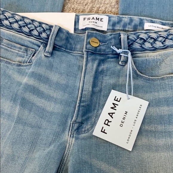 NEW | FRAME DENIM Le Crop Mini Bootcut Jeans - Picture 10 of 11